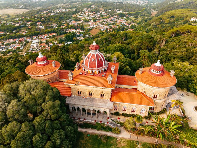 Palace gardens near Sintra